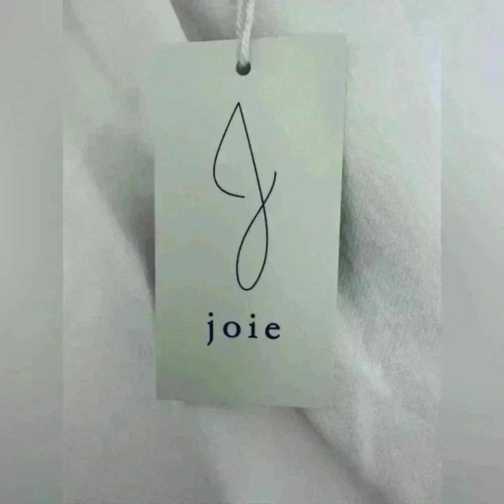 Joie Winter White Pleated Trouser Pants, Women’s Size 6, 100% Polyester. NWT - Picture 2 of 12